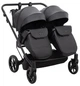 Коляска 2 в 1 для двойни Adamex Leo Duo Eco SA-2 черний - изображение 7