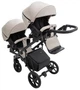 Коляска 2 в 1 для двойни Bair Kiwi DUO Soft BKD-33 капучино - изображение 7