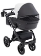 Коляска 2 в 1 Bair Kiwi Plus ECO BKP-51/15 белый / черный - изображение 5