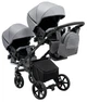 Коляска 2 в 1 для двійні Bair Kiwi DUO Soft BKP-218 сірий - зображення 7