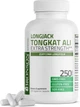 Добавка премиум-класса усиление выработки тестостерона Bronson Longjack Tongkat Ali Extra Strength 250 капсул - изображение 1