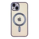 Чохол TPU Metallic Chrome Full Camera with Magsafe для iPhone 15 Колір Titan - зображення 11