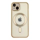 Чохол TPU Metallic Chrome Full Camera with Magsafe для iPhone 15 Колір Titan - зображення 7