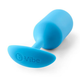 Профессиональная анальная пробка B-Vibe Snug Butt Plug 3 цвет голубой (21793008000000000) - изображение 3