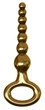 Стеклянный фаллоимитатор-елочка Pipedream Icicles Gold Edition G09 (18150000000000000) - изображение 2
