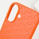 Чохол TPU Weaving для iPhone 16 (6.1") Orange - зображення 5