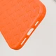 Чохол TPU Weaving для iPhone 16 (6.1") Orange - зображення 6