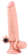 Насадка на пенис с вибрацией Pleasure X-Tender Series Perfect for 5-6.5 inches Erect Penis цвет телесный (18912026000000000) - изображение 3