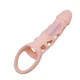 Вибронасадка на пенис Men Extension G-Spot Vibration цвет телесный (18296026000000000) - изображение 5