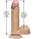 Фаллоимитатор Doc Johnson Realistic cock 6 inch (03544000000000000) - изображение 2