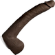 Фалоімітатор Doc Johnson Signature Cocks - Isiah Maxwell 10 "Ultraskyn Cock with Removable Vac-U-Lock Suction Cup (21924 трлн) - зображення 3