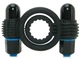 Эрекционное виброкольцо Optimale Vibrating Double C-Ring цвет черный (14619005000000000) - изображение 3