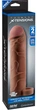 Удлиняющая насадка на пенис Pipedream Fantasy X-Tensions Perfect 2 Extension With Ball Strap цвет коричневый (20388014000000000) - изображение 8