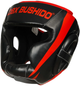 Kask bokserski Bushido ARH-2190R L Black/Red (5902539014310) - obraz 1