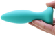 Силиконовая вибропробка Doc Johnson A-Play Vibe Adventurous Rechargeable Silicone Anal Plug with Remote цвет бирюзовый (22344732000000000) - изображение 3