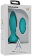 Силиконовая вибропробка Doc Johnson A-Play Vibe Adventurous Rechargeable Silicone Anal Plug with Remote цвет бирюзовый (22344732000000000) - изображение 7