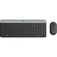 Комплект (клавиатура + мышь) Logitech MK470 Wireless Slim Graphite (920-009206\920-009204) [80788] - изображение 1