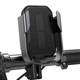 Велотримач для телефону Baseus Armor Motorcycle Holder Black (SUKJA-01) [67798] - зображення 2