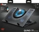 Подставка для ноутбука GXT 1125 Quno 17.3" Blue LED Black (23581) [70907] - изображение 7