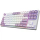 Клавиатура Hator Rockfall 2 Mecha Signature Edition USB White/White/Lilac (HTK-521-WWL) [103450] - изображение 2