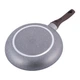 Сковорода Kamille KM-4114 28см з антипригарним покриттям Grey marble з алюмінію для індукції і газу - зображення 4