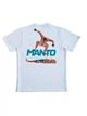 Футболка MANTO t-shirt STOMP White S - изображение 2