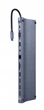 Док-станция Cablexpert USB-C 11-в-1 (A-CM-COMBO11-01) USB-хаб + HDMI/VGA/PD/картридер/LAN/3.5-мм аудио - изображение 1