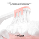 Звукова зубна щітка Medica+ ProBrush 7.0 Compact Pink + Насадки (4 шт) - зображення 11