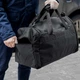 Спортивная мужская сумка с отделом для обуви TRIUMF Black на 53 л для тренировок и фитнеса - изображение 15