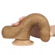 Фаллоимитатор Lovetoy Dual-Layered Uncircumcised Platinum Silicone Dildo 7 цвет коричневый (19580014000000000) - изображение 4