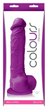 Фалоімітатор NS Novelties Colours Pleasures 8 колір фіолетовий (16687017000000000) - зображення 3
