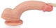 Фалоімітатор Lovetoy Dual-Layered Platinum Silicone Nature Cock 8.5 колір тілесний (19578026000000000) - зображення 10