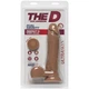 Фаллоимитатор Doc Johnson The D, Perfect D 8" with Balls цвет коричневый (21797014000000000) - изображение 3