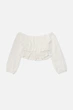 Блуза для девочки 164 цвет молочный BREEZE Girls & Boys ЦБ-00271345 - изображение 3
