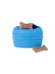 Сумка під ласощі для собак Dexas Pooch Pouch силіконова з кліпсою на пояс Блакитний (PW6002194) - зображення 1