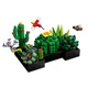3D конструктор JIE-STAR 9011 набор строительных блоков Botanical Garden Succulent 590 деталей пластиковый - изображение 1