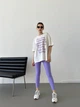 Жіночий легкий спортивний комплект (лосини+футболка) Uaclothes 46-48 Бузковий (like31621-118301350) - изображение 1