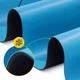 Коврик (мат) спортивный 4FIZJO PU 183 x 61 x 0.4 см для йоги и фитнеса Blue (P-5907739319555) - изображение 2
