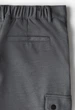 Чоловічі штани карго Slim Fit H&M (58142) L Темно-сірі - изображение 7
