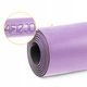 Килимок (мат) спортивний 4FIZJO PU 183 x 61 x 0.4 см для йоги та фітнесу Violet (P-5907739319548) - зображення 8