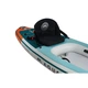 Каяк Aqua Marina Cascade All-around SUP-Kayak hybrid board 1-person 3.4 m / 20 cm with 2-in-1 paddle White/Blue (1053-BT-24CAP) - изображение 8