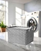 Кошик з кришкою HomyWay набір 4 шт сірий 38x26x24 см 1024 - зображення 8