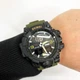 Часы наручные мужские SKMEI 1586AG ARMY GREEN, мужские армейские водостойкие тактические. Цвет: зеленый - изображение 3
