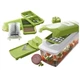 Овочерізка Найсер Дайсер, Nicer Dicer Plus подрібнювач, 11 видів шатківниці, для овочів, фруктів - зображення 2