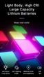 Відеосвітло Ulanzi Vijim Rechargeable Mini RGB Light UV-B01001 VL49 RGB Pro Black - зображення 6