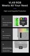 Відеосвітло Ulanzi Vijim Rechargeable Mini RGB Light UV-B01001 VL49 RGB Pro Black - зображення 8