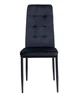 Стул для кухни N-66-2 Vetro Mebel Черный/Черный (металл/велюр) (N-66-2-black-velvet) - изображение 9