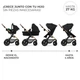 Универсальная коляска 3 в 1 Kinderkraft Moov 2 Air Pure Black (KSMOOV02BLK0000) - изображение 6