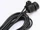 Удлинитель Magnetik MAG 1100-52 2х1 без заземления 1 розетка 5 м Черный (4820290650336) - изображение 5