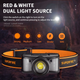Ліхтар налобний акумуляторний HL91 SuperFire 310 Lumen IP43 - зображення 6